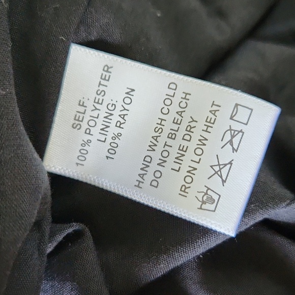 Tropical Floral Pink and Orange Sleeveless Sundress Midi Ruffled sz L - Picture 13 of 13